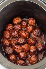 Meatballs will be your primary source of food since they can be made from pretty much any fillers. 15 Easy Slow Cooker Meatball Recipes For Weeknight Dinners Homemade Meatballs Easy Crockpot Appetizers Slow Cooker Meatballs