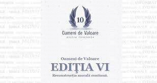 Posts about oameni de valoare written by emilian. NominalizÄƒrile La Trofeul Zece Oameni De Valoare Pentru ConstanÅ£a EdiÈ›ia A Vi A