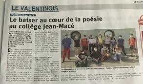 Echanges Entre Des 4eme Du College Et Des Residents De L Ehpad Les Chenes College Jean Mace Portes Les Valence Drome