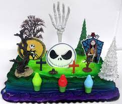 I've had blast just making the cake topper. Nightmare Before Christmas Birthday Cake Topper Set Featuring Jack Skellington And Friends And Decorative Themed Accessories Amazon Ae