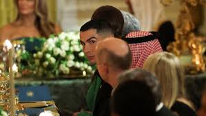 Ronaldo attends White House dinner with Trump and Saudi crown prince