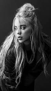 This is a wallpaper that i've made. Download Billie Eilish Wallpaper Black Background Cikimm Com