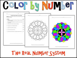 Points lines and planes worksheets. The Real Number System Color By Number Real Number System Real Numbers Math Projects