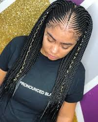 Beautiful young african woman portrait. Half Braided Hairstyles For Black Hair Novocom Top