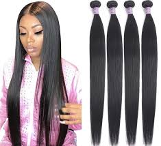 Design to make, your look more beautiful. Straight Brazilian Hair Weave Bundles 100 Human Hair For Weave Gabrielglam