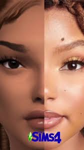 Making Halle Bailey in Sims 4