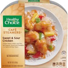 The following dinner recipes have been nutritionally checked to be classified as 'healthy', are made with fresh wholesome ingredients and. Healthy Choice Cafe Steamers Frozen Dinner Sweet Sour Chicken 10 Ounce Walmart Com Walmart Com