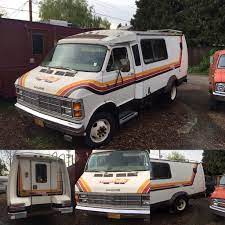 For Sale 1979 Dodge Transvan 3500 Class B Camper Van Classic Campers Van Camping