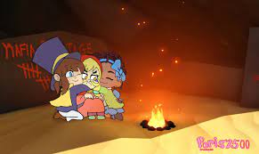 Pumpkinspice7500 I Finished The Bonus Timerift In The A Hat In Time Dlc And Saw Mustache Girl S Storybook Couldn T Decide How A Hat In Time Alien Hat Hats