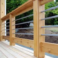 Hardwood decking is really durable because it's sourced from wood that's slow growing in tropical ailments. Top 50 Best Metal Deck Railing Ideas Backyard Designs