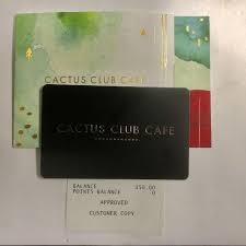 Gift cards buy and sell, store credits and gift certificates. Find More Cactus Club Gift Card 150 Value 135 For Sale At Up To 90 Off