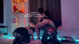 最新流出、究極の寝取られ奴隷【羅福伝説】Twitter長編動画福利、調教犬奴隷3P4P、各種搾精プレイ（2）