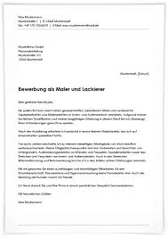 Maybe you would like to learn more about one of these? Bewerbung Als Maler Und Lackierer Lebenslaufmuster De