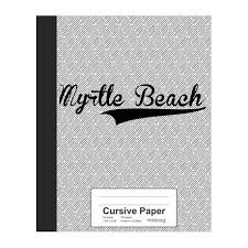 Cursive is a powerful brain tool i think cursive writing should be thaught in all public schools and also in the private schools. Cursive Paper Myrtle Beach Notebook Buy Online In South Africa Takealot Com