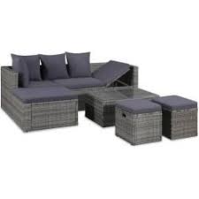 Aus diesem balken unternehmen diverse von ihnen. Vidaxl 4 Tlg Garten Lounge Set Mit Auflagen Poly Rattan Grau Vidaxlvidaxl Garten Lounge Set Garten Lounge Polyrattan