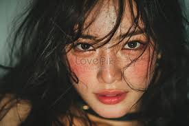 Gambar Closeup Kecantikan Asia Yang Segar Dan Alami Terbaik Unduh Gratis di  Lovepik