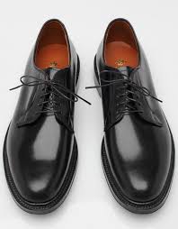 Cordovan Blucher In Black By Alden Best Shoes For Men Alden Shoes Elegant Men Style