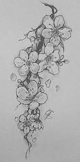 Cherry blossom tattoos derive from the japanese tattooing culture and represent the beauty and fragility of life. 47 Trendy Tattoo Sleeve Black And White Cherry Blossoms Blossom Tattoo Flower Sketches Cherry Blossom Tattoo