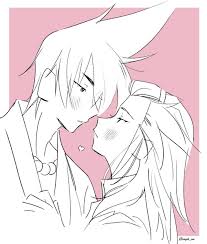 キス寸前のTwitterイラスト検索結果。