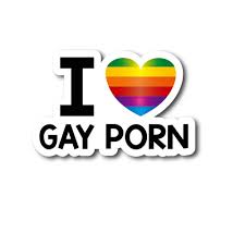 Amazon.com: I Love Gay Porn Vinyl Decals Stickers (Three Pack) | Cars  Trucks Vans Windows Walls Laptop Cups | 5.1 Inch Decals : Sports & Outdoors