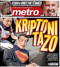 ¿qué hacer en caso de. Periodico Metro On Twitter Df La Portada De Hoy Echanadirectortermico Lavolpe Chivas Elsupermandelaguerrero Kriptonitazo Http T Co Zlicut8ar5