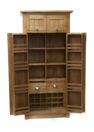 Freestanding Larder Cupboard Oak Solid Wood Kitchen Storage Cupboard Armario Despensa Portas De Entrada Despensa