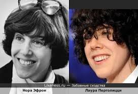Нора эфрон на Likeness.ru / Лучшие сходства в конце