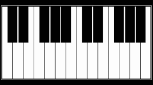Diese blöcke sind im bild unten nummeriert. Klaviertastatur Zum Ausdrucken Kostenlos Klavierakkorde Download Freeware De Gebrauchlich Sind Die Tone Des Es