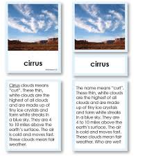 They may stay in one place for several days. Types Of Clouds 3 Part Cards With Photos And Definitions Clouds Different Types Of Clouds Cloud Activity