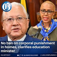 Education Minister Fayval Williams says "no decision" has been made to ban  corporal punishment in homes, just days after Justice Minister Delroy  Chuck's announcement that the Government plans to outlaw parental beatings.  "