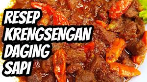 Check spelling or type a new query. Resep Dan Cara Membuat Krengsengan Daging Sapi Pedas Tanpa Petis Yang Enak Dan Lezat Youtube