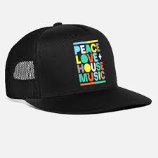 Popular breakbeat & house music mix shows. House Music Caps Hats Unique Designs Spreadshirt