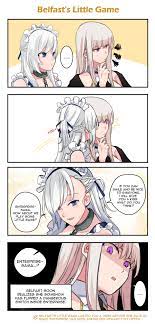 dynasty reader image hinagi azur lane belfast x enterprise indie comic yuri read left to right yuri comics anime wallpaper live anime
