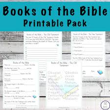 I love the fact that these printable bible reference sheets are accessible for both kids and adults. Books Of The Bible