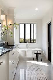 Black And White Modern Farmhouse Interior Design Black And White Modern Farmhouse Bathroom Ideas Pickled Barrel Modern Farmhouse Bathroom Farmhouse Bathroom Bathroom Inspiration Decor