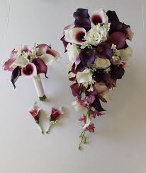 Previous post floral wedding gowns. Cascade Wedding Calla Lily Bouquet Plum Bouquet Bridal Bouquet Real Touch Plum Calla Lily Brida Lily Bridal Bouquet Calla Lily Bridal Bouquet Calla Lily Bridal