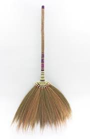 Traditional Grass Broom Handmade In Thailand Witch Broom Etsy Broom Handmade Broom Witch Broom