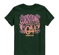 Boys' Woodstock Youth Short Sleeve Graphic T-Shirt Short Sleeve Graphic  T-Shirt - Forest Green - Small