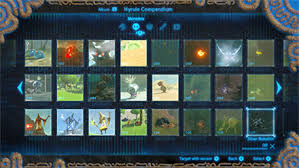 Kitchen utensils wooden set botw zelda. How To Complete The Hyrule Compendium Zelda Breath Of The Wild Botw Game8