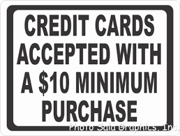 See reward terms and conditions. Credit Cards Accepted With 10 Minimum Purchase Sign Credit Cards Accepted Credit Card Sign Credit Card Tracker