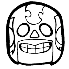 Mask spike 8 bit brawl stars kleurboek; Index Of Coloriages 1090 G