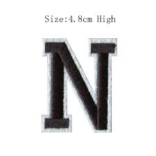 Other gifts are zircon earrings and a copy of the zombie survival gui. 1pc A Z White And Black English Alphabet Letters Mixed Embroidered Sew On Badge Iron On Patches For Clothing Bag Pant 48mm High Patches Aliexpress