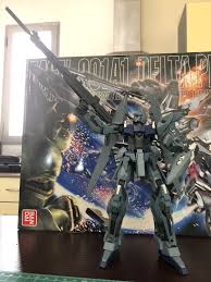 For those of you that have been following my blog for awhile, you will know that i ka decal sets such as the unicorn, sinanju and nu gundam. Mg Delta Plus Can Actually Stand Without An Action Base Quite Well And It S A Great Looking Kit Gunpla
