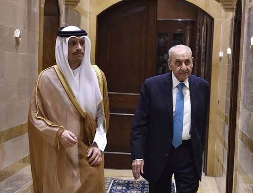 قناة الجديد | مجددًا.. شكر من بري إلى قطر | للتفاصيل