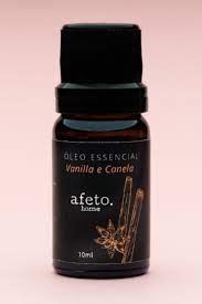 Oleo Essencial De Vanilla E Canela Afeto Home