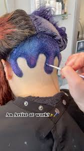 Every strand is her canvas, and Laura’s brush brings it to life! 🎨🖌️,  @venners_vibrant_hair , #splitenzsalonstudio #artistry #hairsalon #salon  #njsalon #hairpainting #pulpriot #salonhaircolor ...