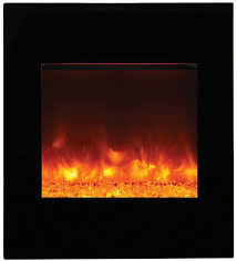 Electric log inserts flame effects are incredibly lifelike with innovative 3d designs that create a realistic flame and smoke effects without the harmful carcinogens and chemicals that come from a gas or. Amantii 24 Inch Zero Clearance Electric Fireplace With Black Glass Surround And Log Set
