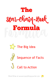 Star Chain Hook A Simple And Persuasive Content Writing Formula Persuasive Writing Techniques Persuasive Writing Writing Rubric