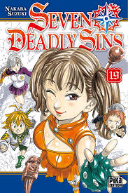 The seven deadly sins is a manga series written and illustrated by nakaba suzuki, set in a fictitious britannia (ブリタニア, buritania) in a time period superficially akin to the european middle ages. Seven Deadly Sins T19 Seven Deadly Sins 19 French Edition Suzuki Nakaba Suzuki Nakaba 9782811633875 Amazon Com Books