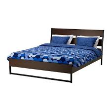 Trysil Bed Frame Dark Brown Black Full Ikea Bed Frame Full Bed Frame Ikea Bed